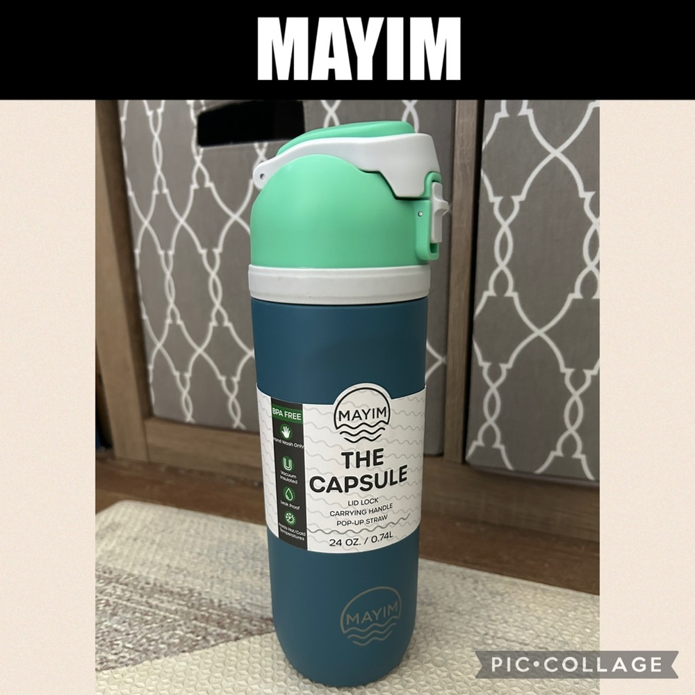 NWT Mayim The Capsule Insulated 24 oz Water Bottle